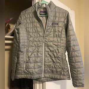 Patagonia Nano Quite Puffy Stand-collar Water Resistant Jacket